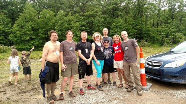 Team RWB - Morgantown Chapter is photobombed by Mountain Kid 2.