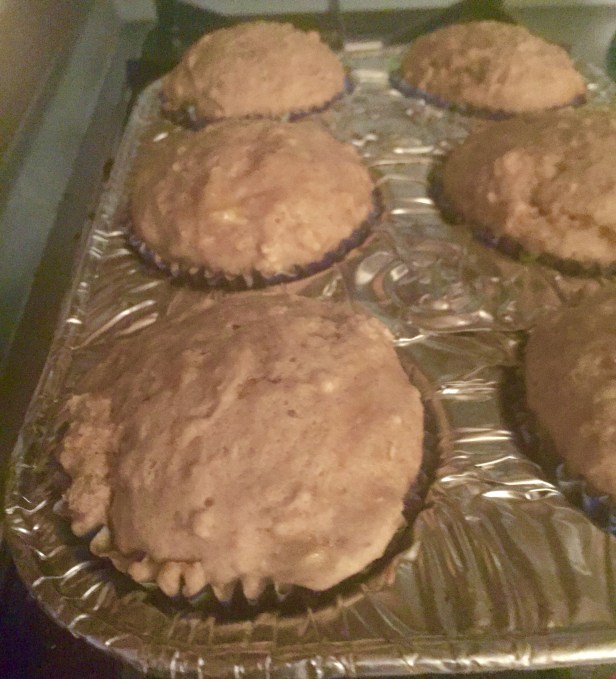 banana bread muffins
