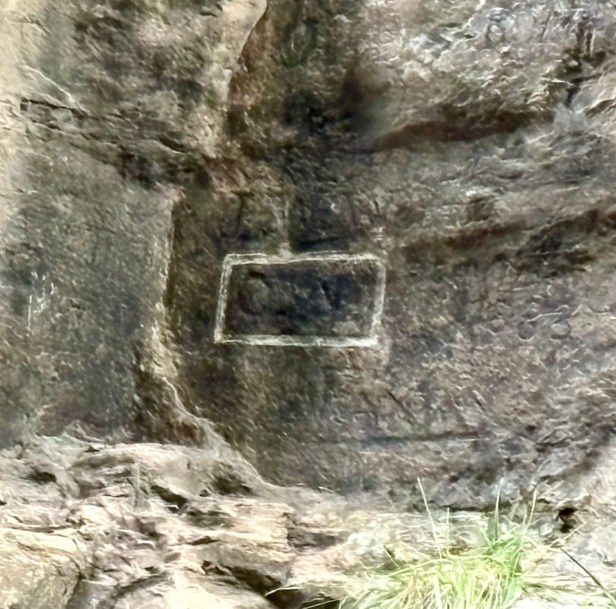 Supposedly George Washington's initials